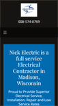 Mobile Screenshot of electricianmadisonwi.com